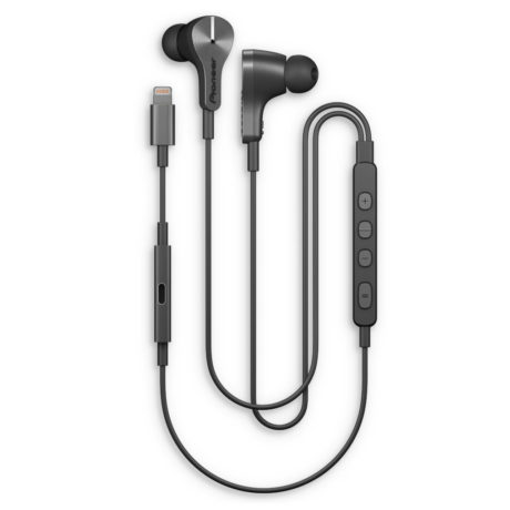 Pioneer Rays Plus earbuds soldier laydown graphite WhiteBG Shadow 19037