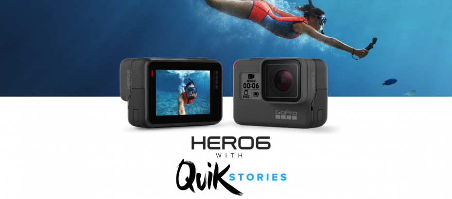 GoPro Hero 6 Black with quick stories 32678