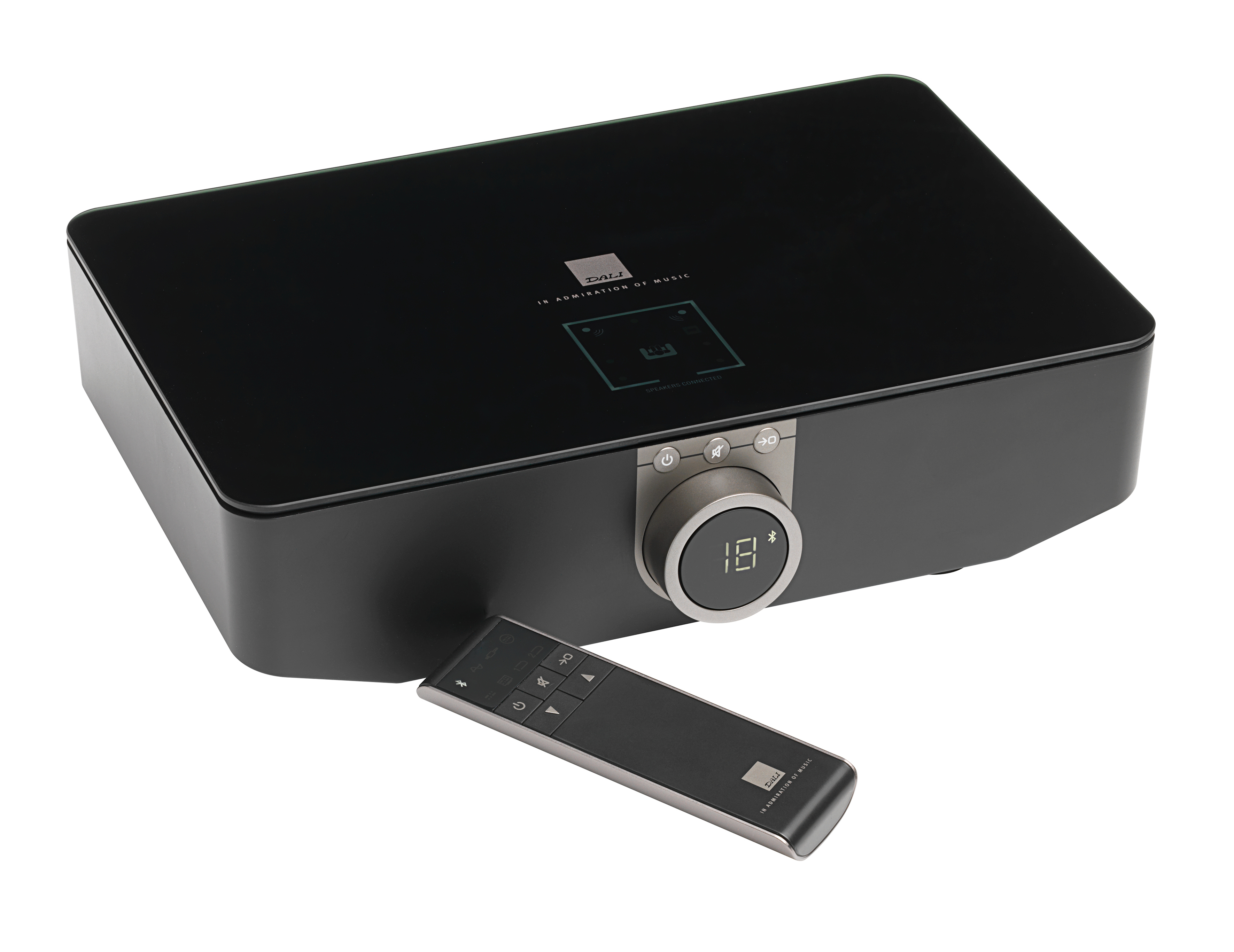 DALI Rubicon 6 C 3 DALI Sound Hub Top Angle Remote 36521