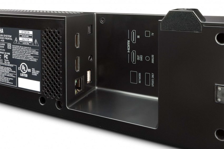 Yamaha MusicCast BAR400 connections 46509