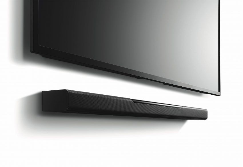 Yamaha MusicCast BAR400 w TV 46512