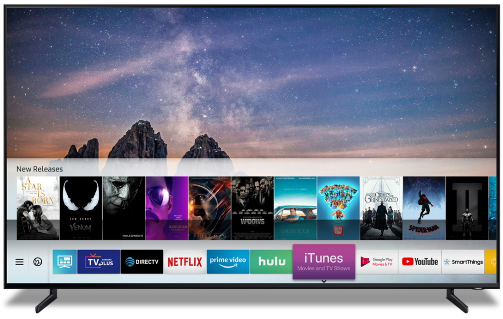2019: Samsung Smart TV får iTunes og 2