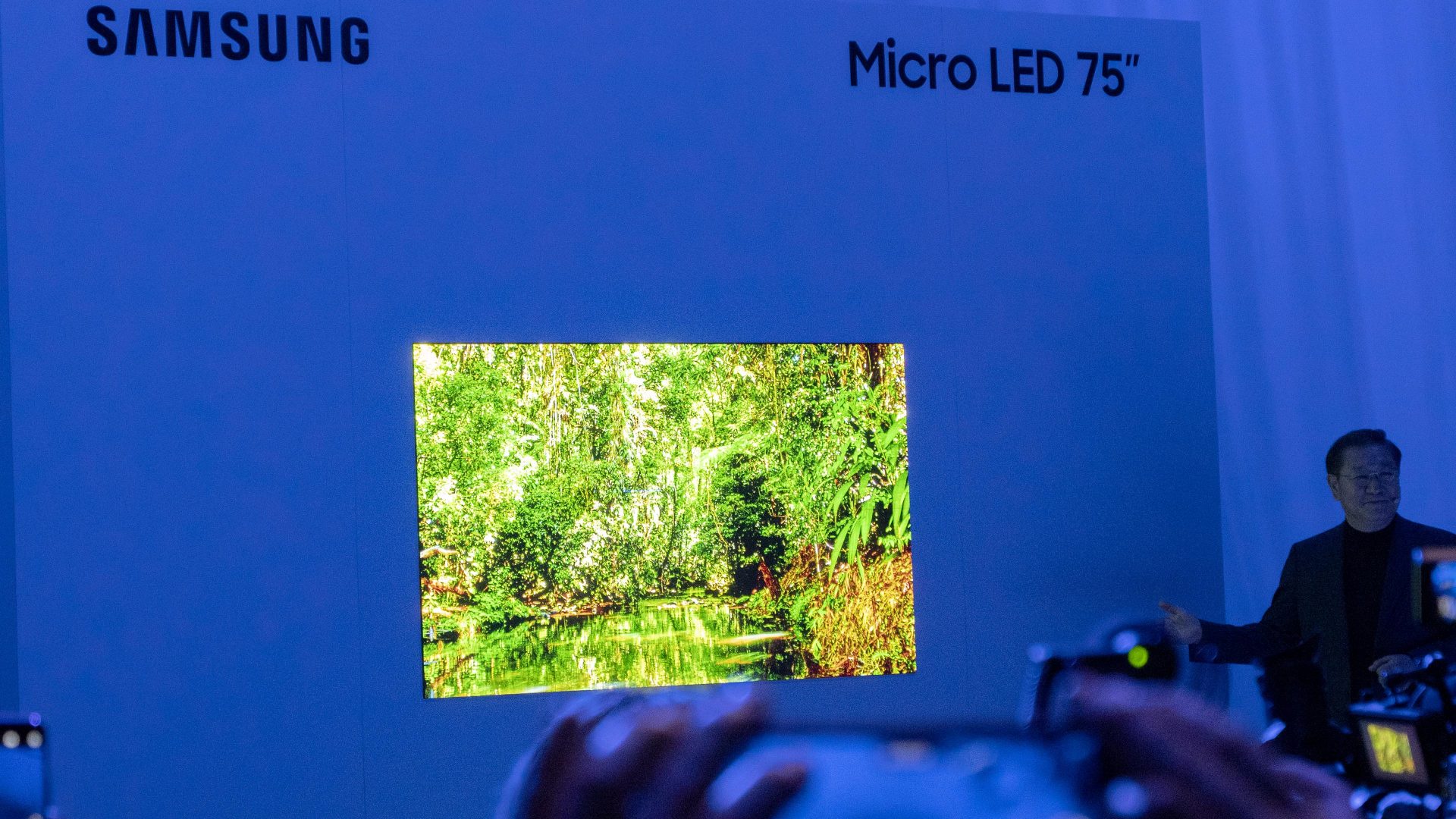 CES 2019: 75 tommers MicroLED fra Samsung