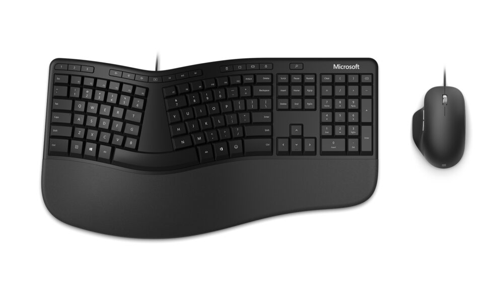 Bundle Microsoft Ergonomic Desktop