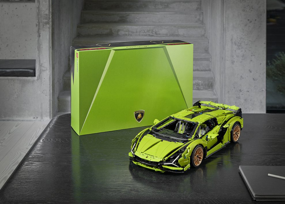 Lamborghini Sián i LEGO-version 2 l0