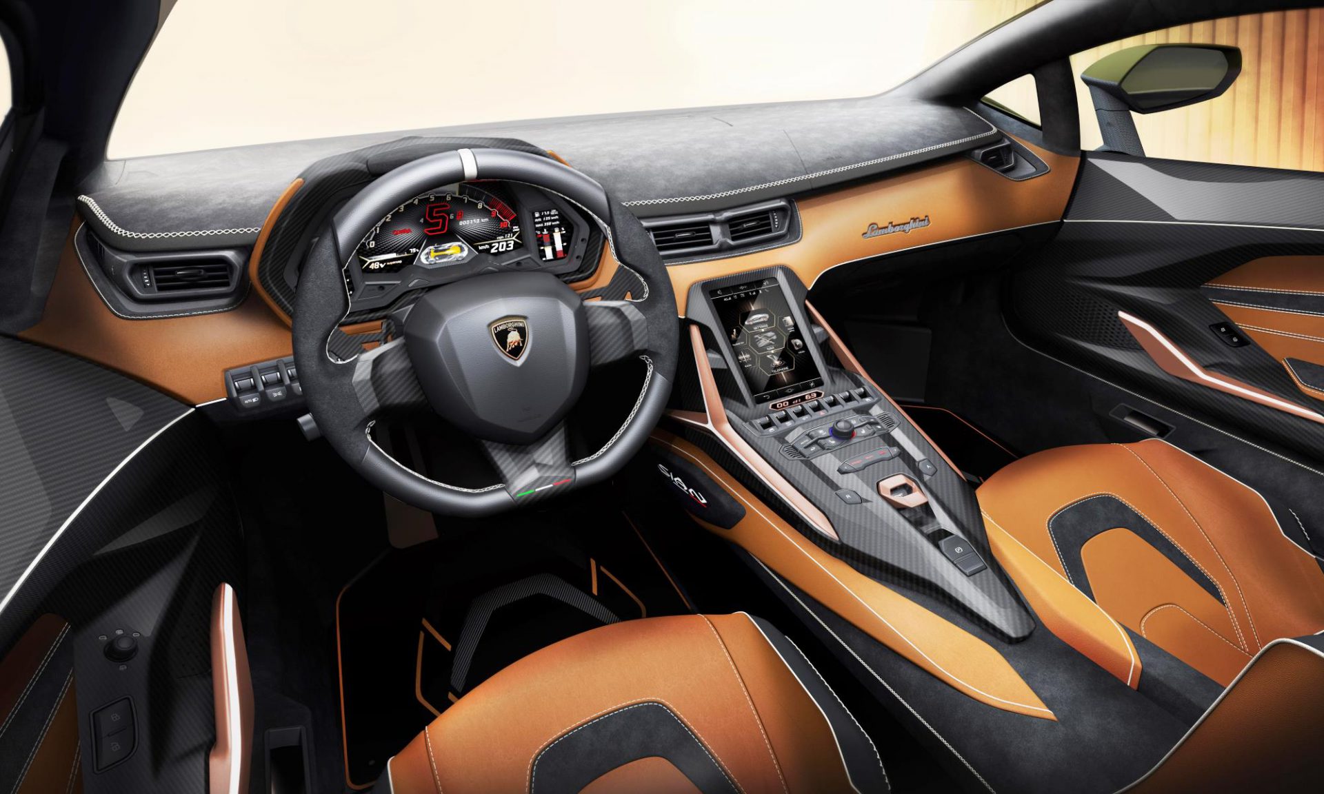 Lamborghini Sián i LEGO-version 1 l2
