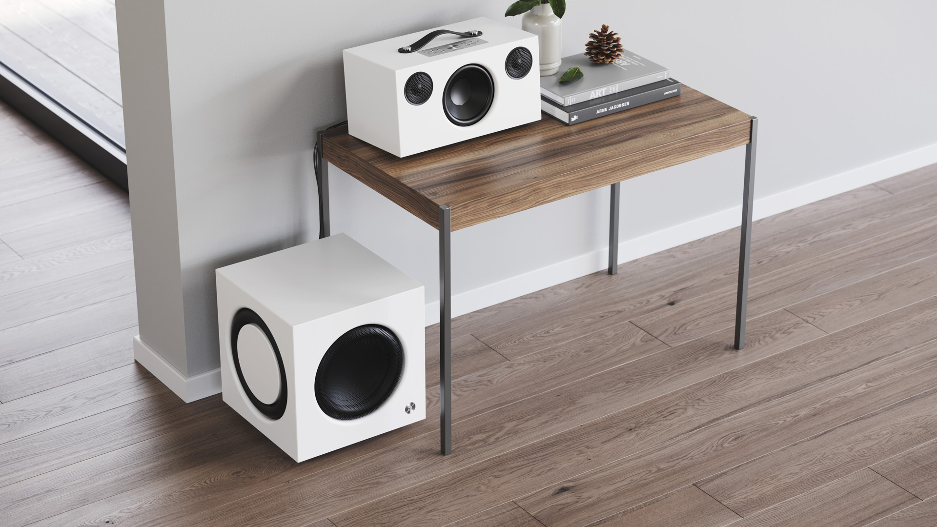 SW-10: Stuevenlig subwoofer fra Audio Pro