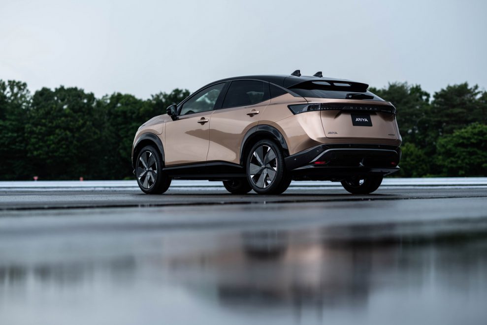 Nissan Ariya rear quarter 3 1200x800 1 2