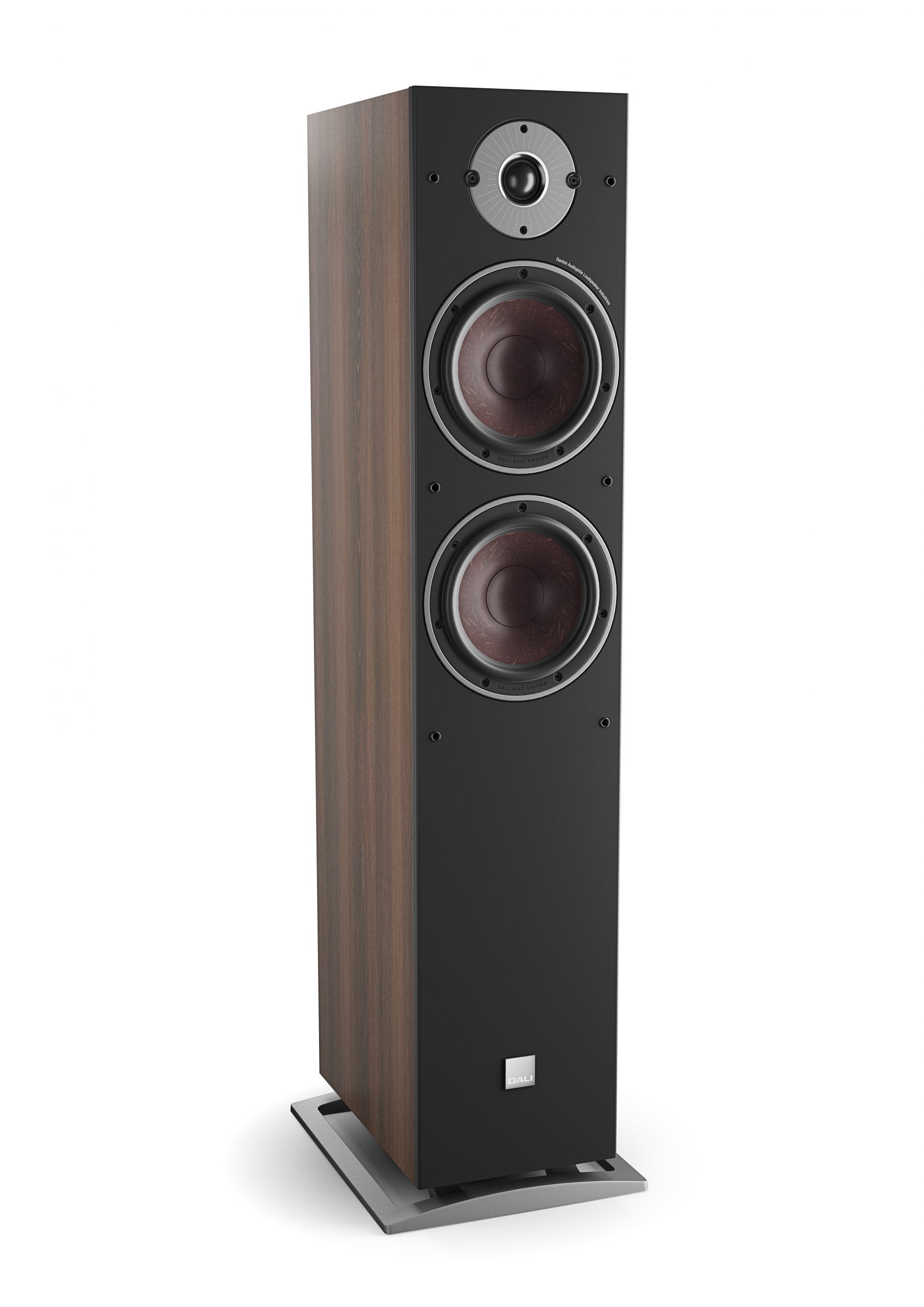 DALI Oberon C er aktive og trådløse 2 DALI Oberon 7C Product Cam01 Walnut Front scaled 1