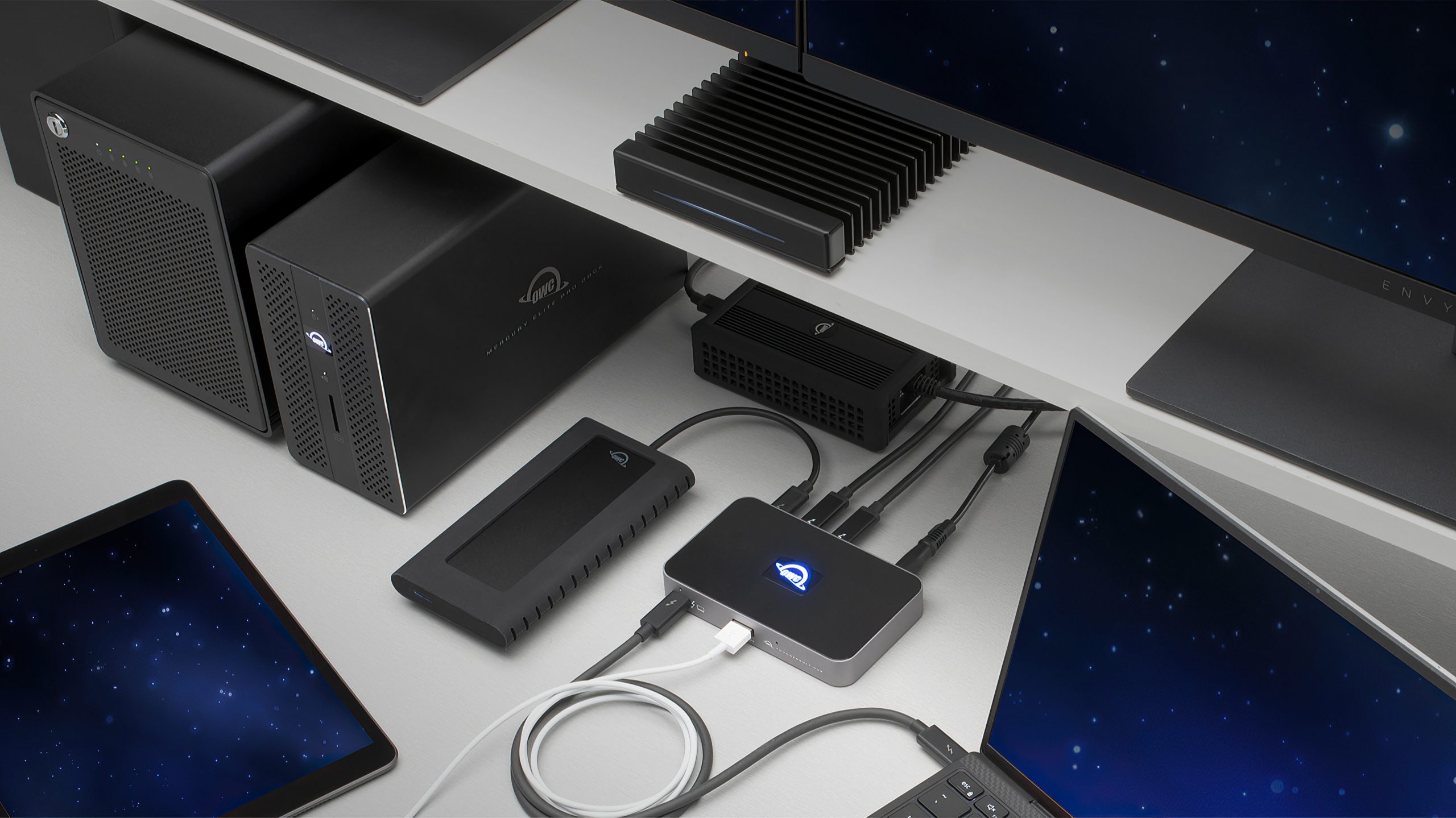 Her er den første hub til Thunderbolt 4 1 o2