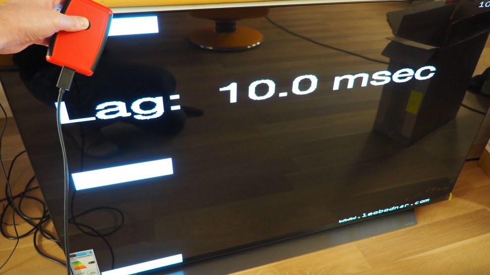 LG OLED CX (OLED55CX) 2 LG OLED CX input lag
