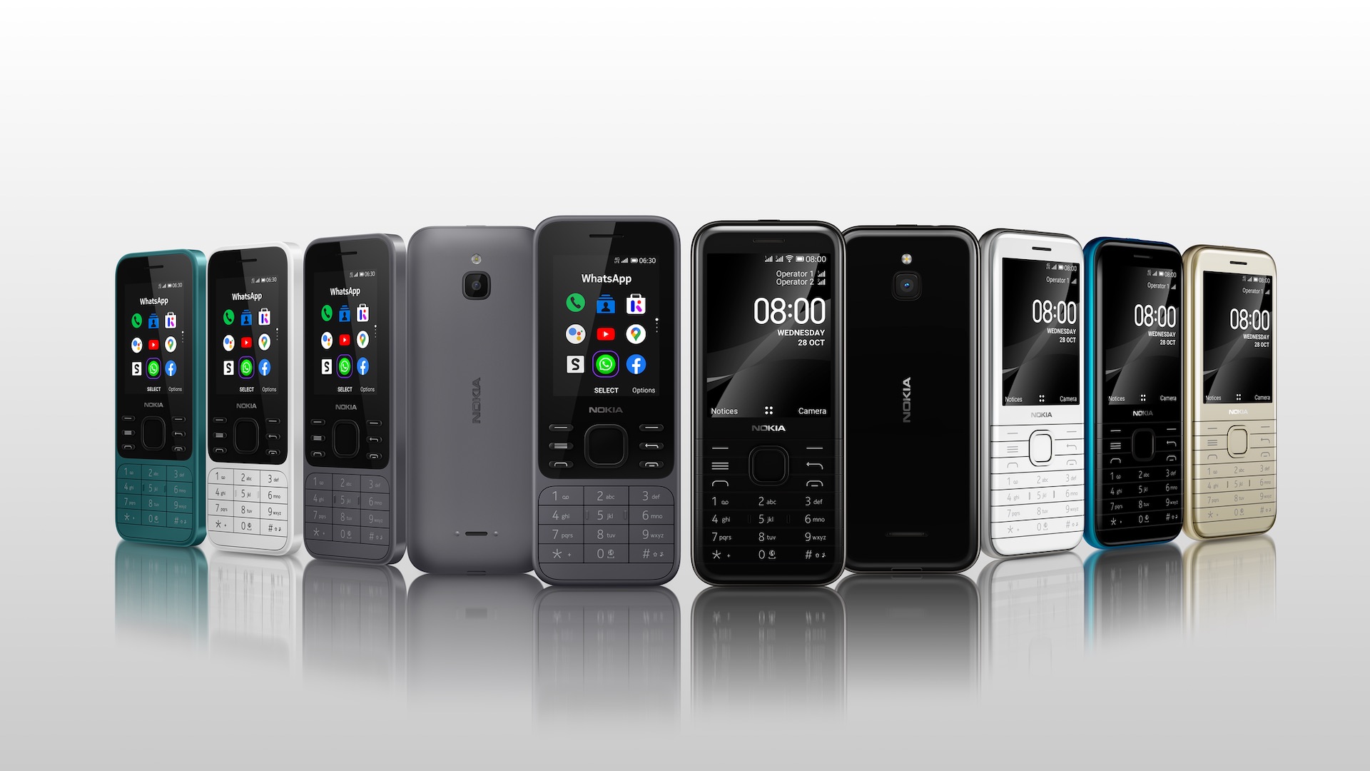 HMD Global introducerer Nokia 6300 4G og Nokia 8000 4G