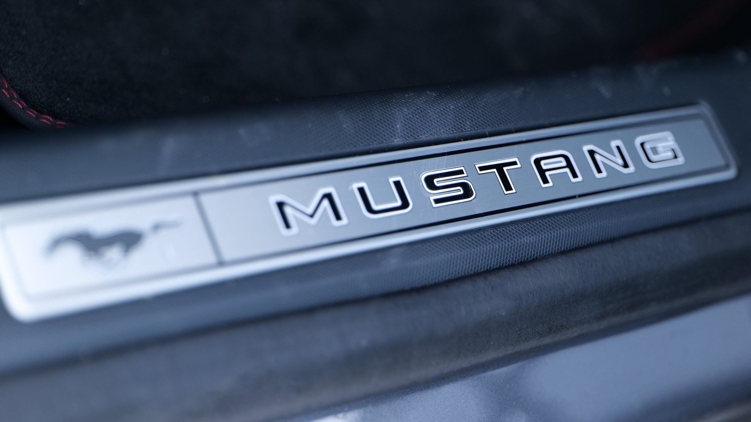 Ford Mustang Mach-E logo trunk