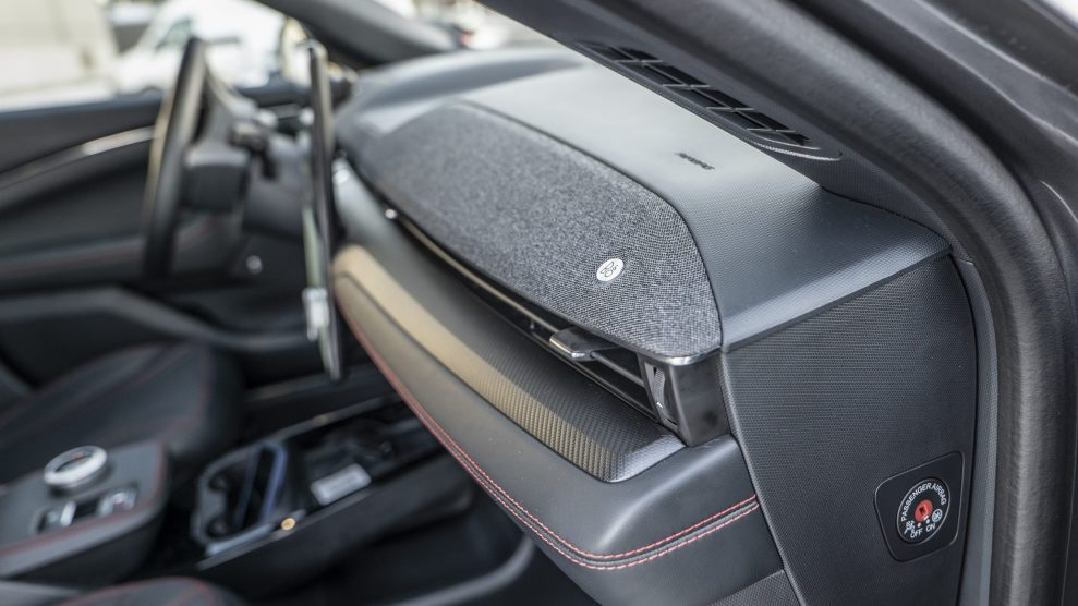 Ford Mustang Mach-E soundbar front