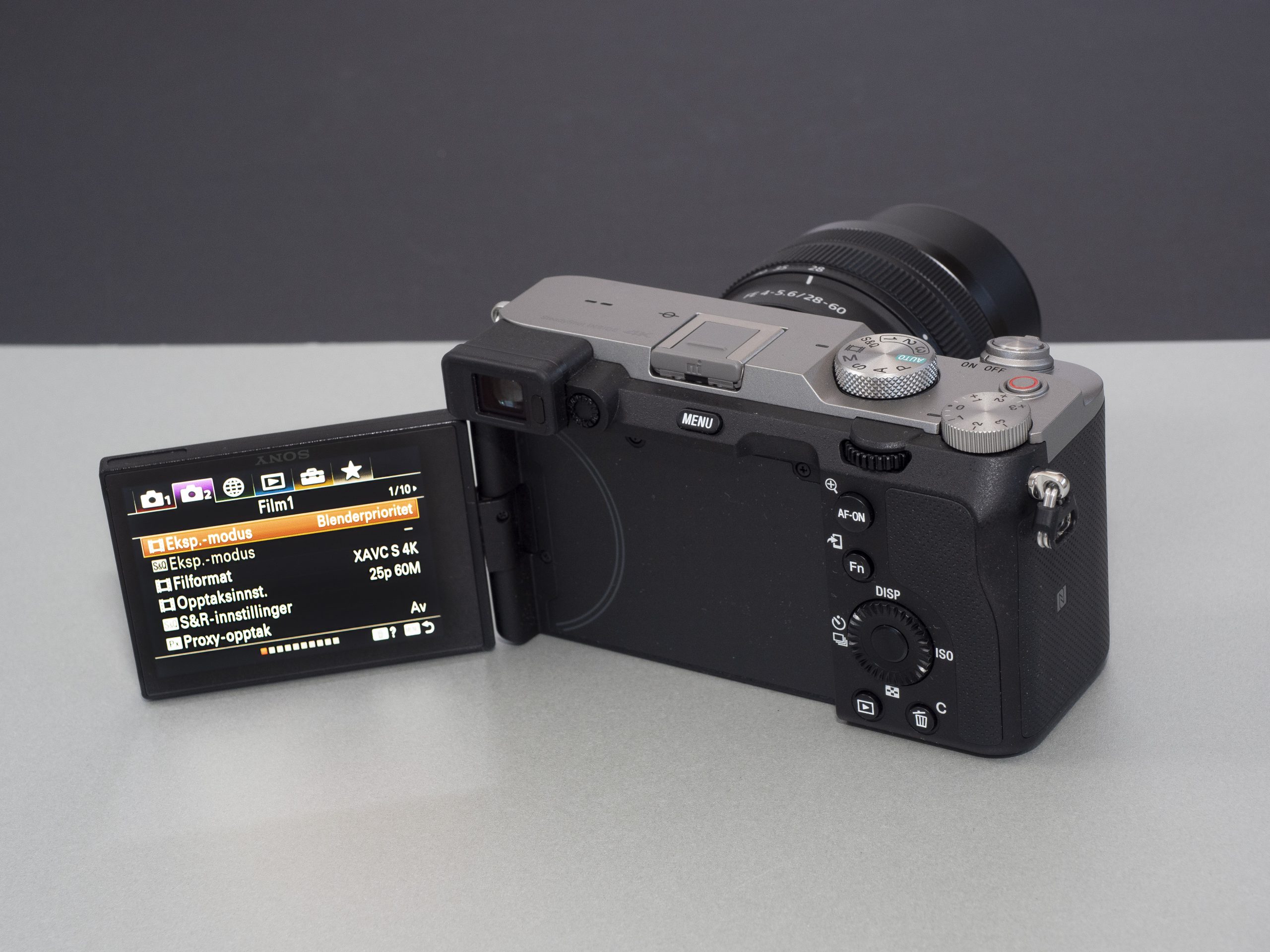 Sony a7C 4 Sony a7c skjerm scaled 1