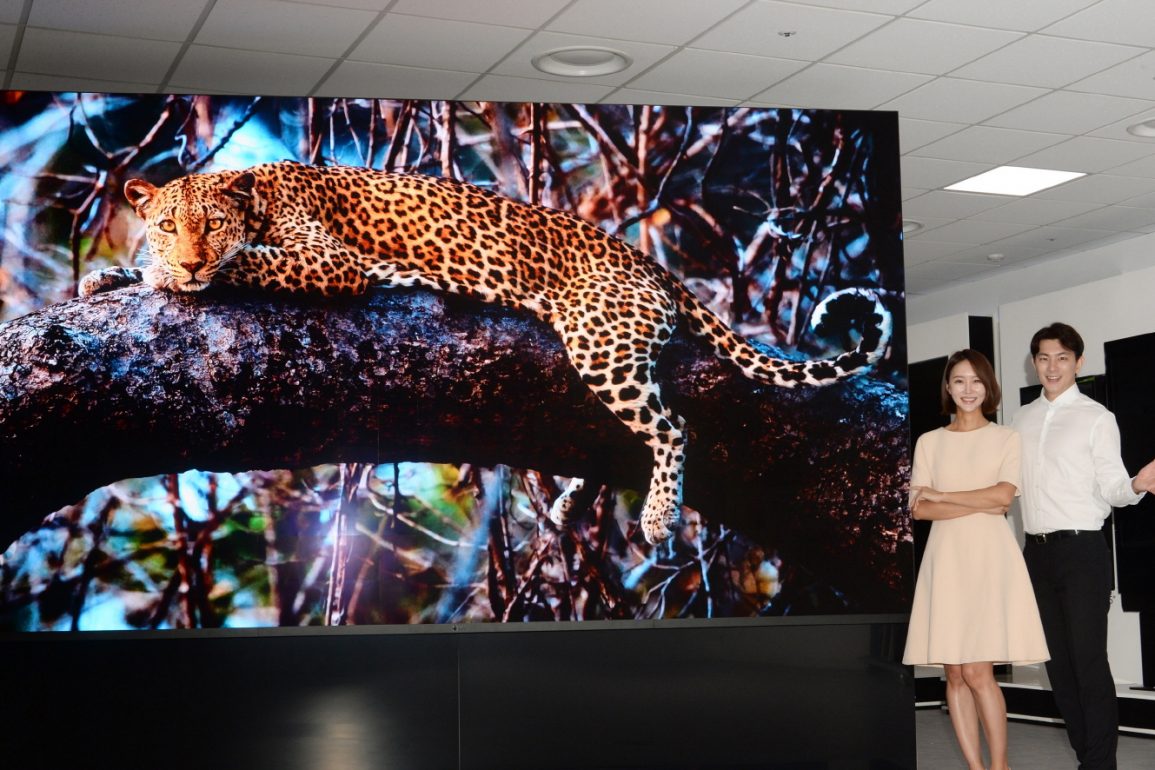 CES 2021: LG Magnit er et 163″ MicroLED-TV