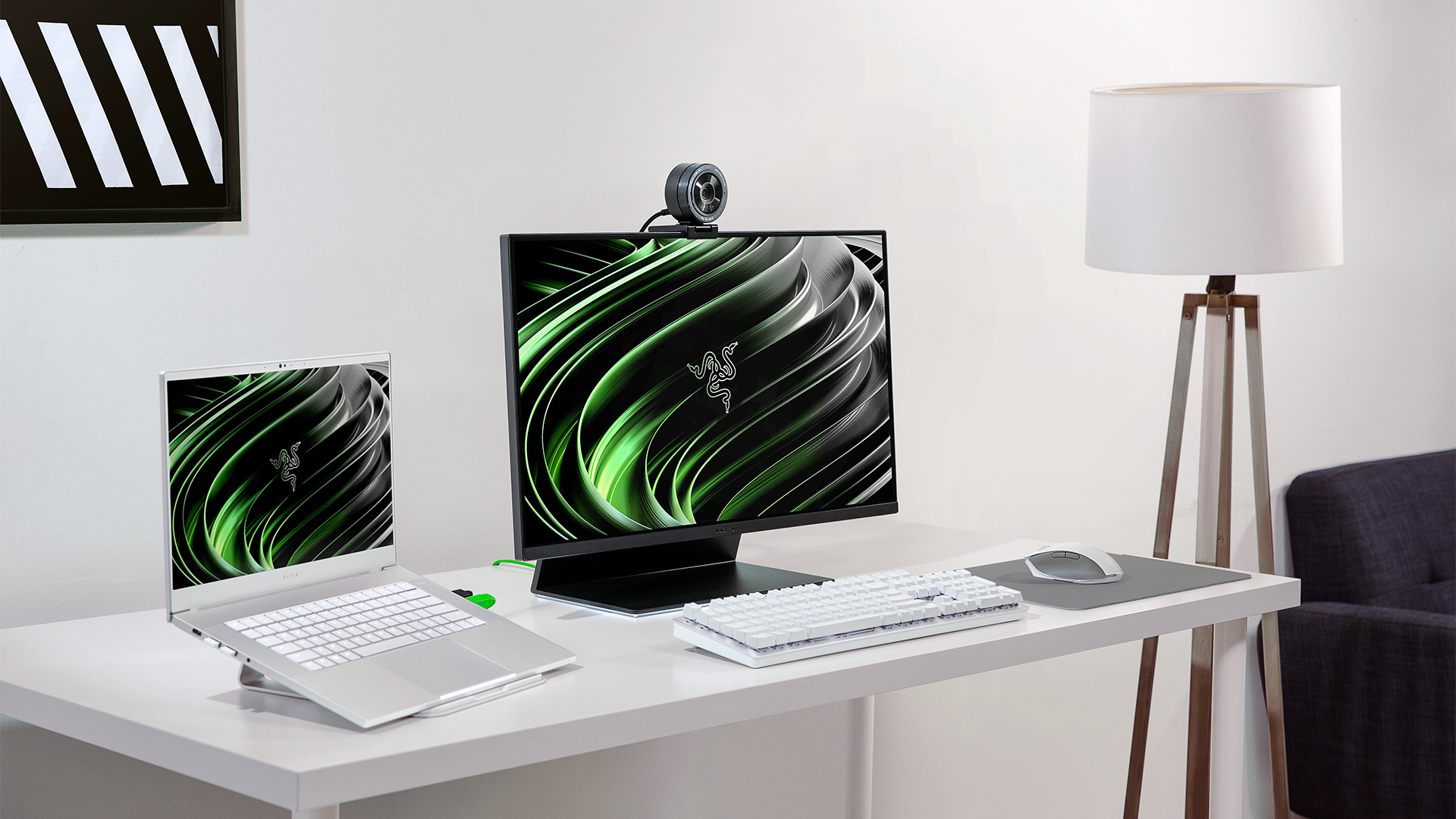 Razer-webkamera klarer seg uten lys 1 Razer-webkamera klarer seg uten lys 1