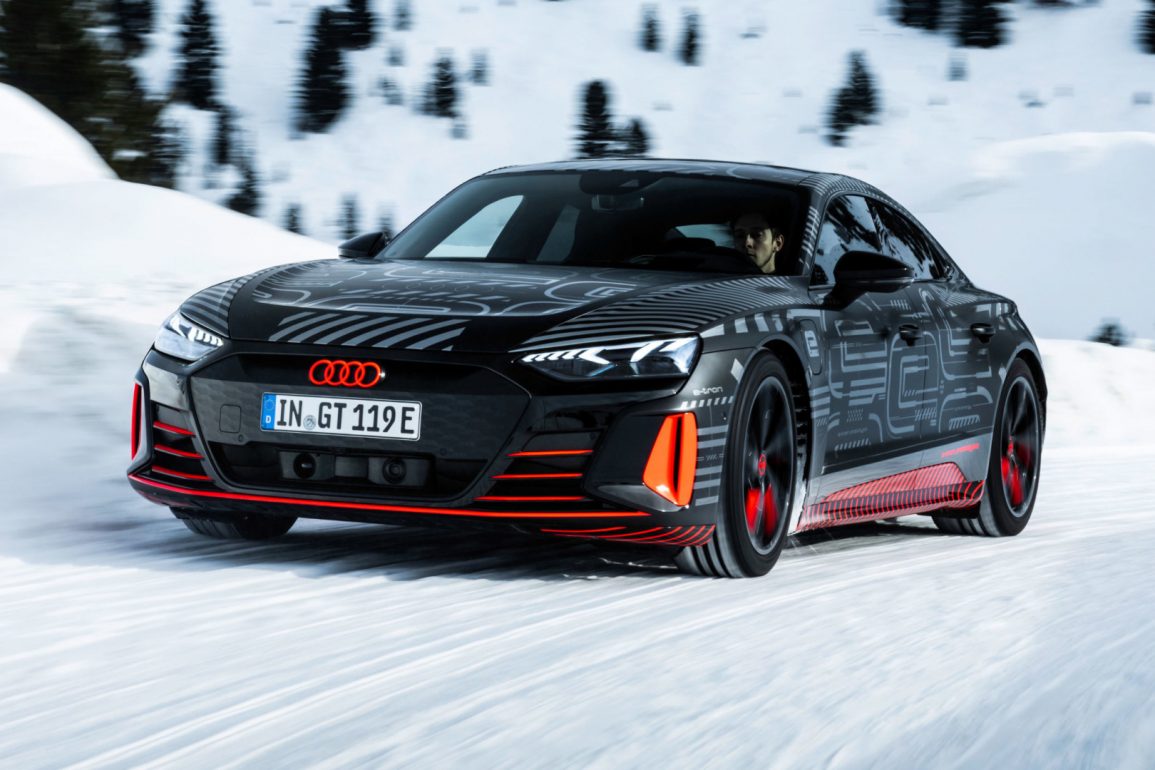 Audi e-tron GT lanceres i dag