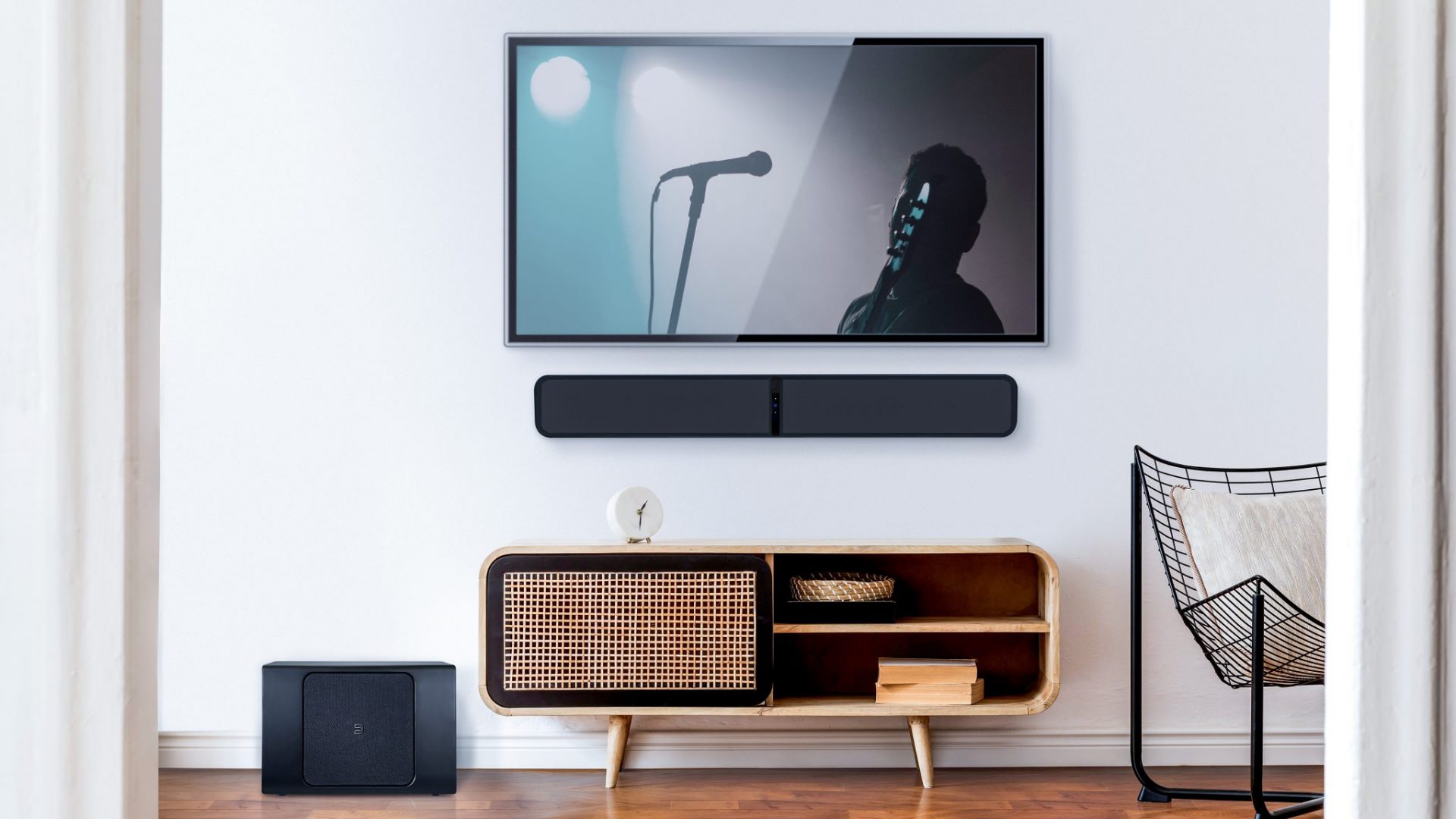 Ny Bluesound-soundbar med Dolby Atmos