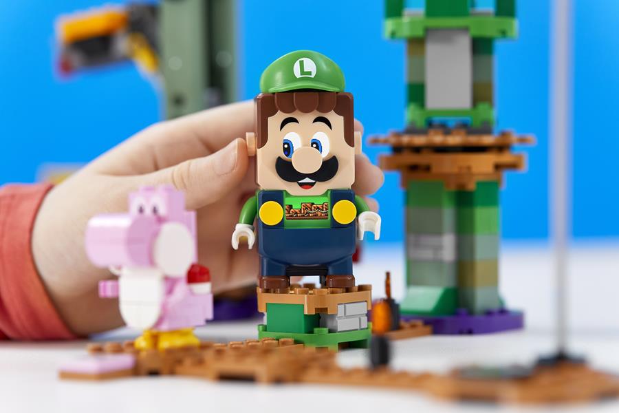 Her er Lego-Luigi