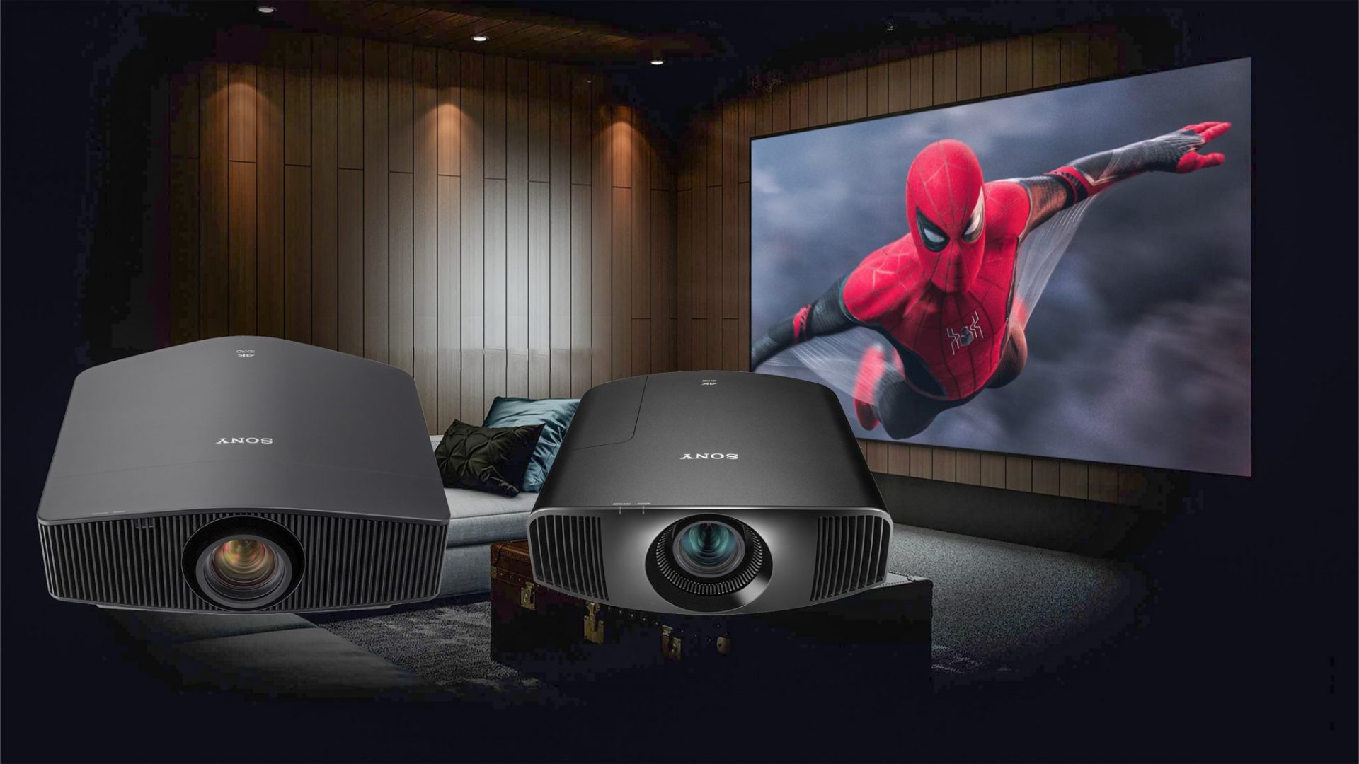 Ægte 4K-projektorer fra Sony
