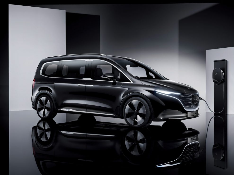 Premiere of the Concept EQT – forerunner of a new premium quality in the small van segment