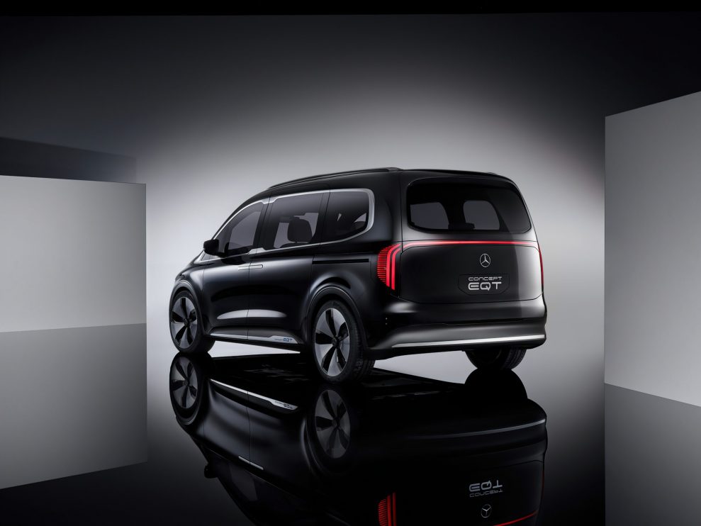 Premiere des Concept EQT – Vorbote einer neuen Hochwertigkeit im Small-Van-Segment