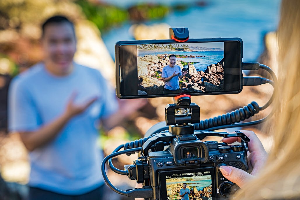 Sony Xperia Pro som kameramonitor