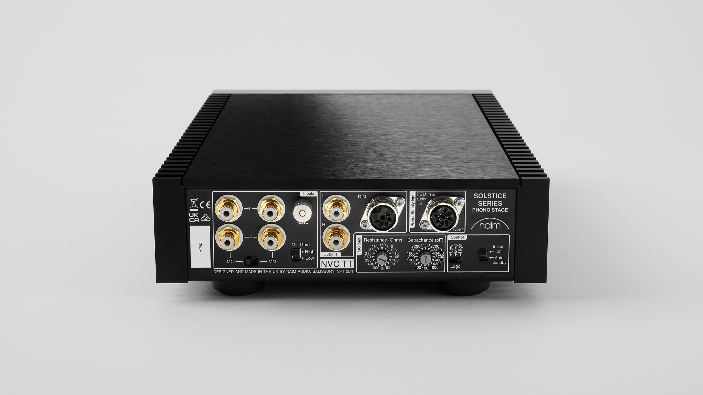 Naim Solstice riaa rear
