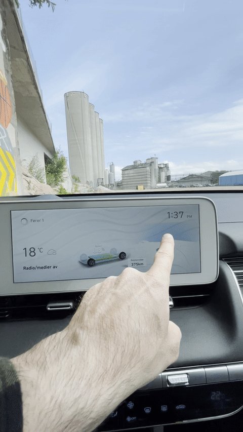 Hyundai Ioniq 5 navigation many steps
