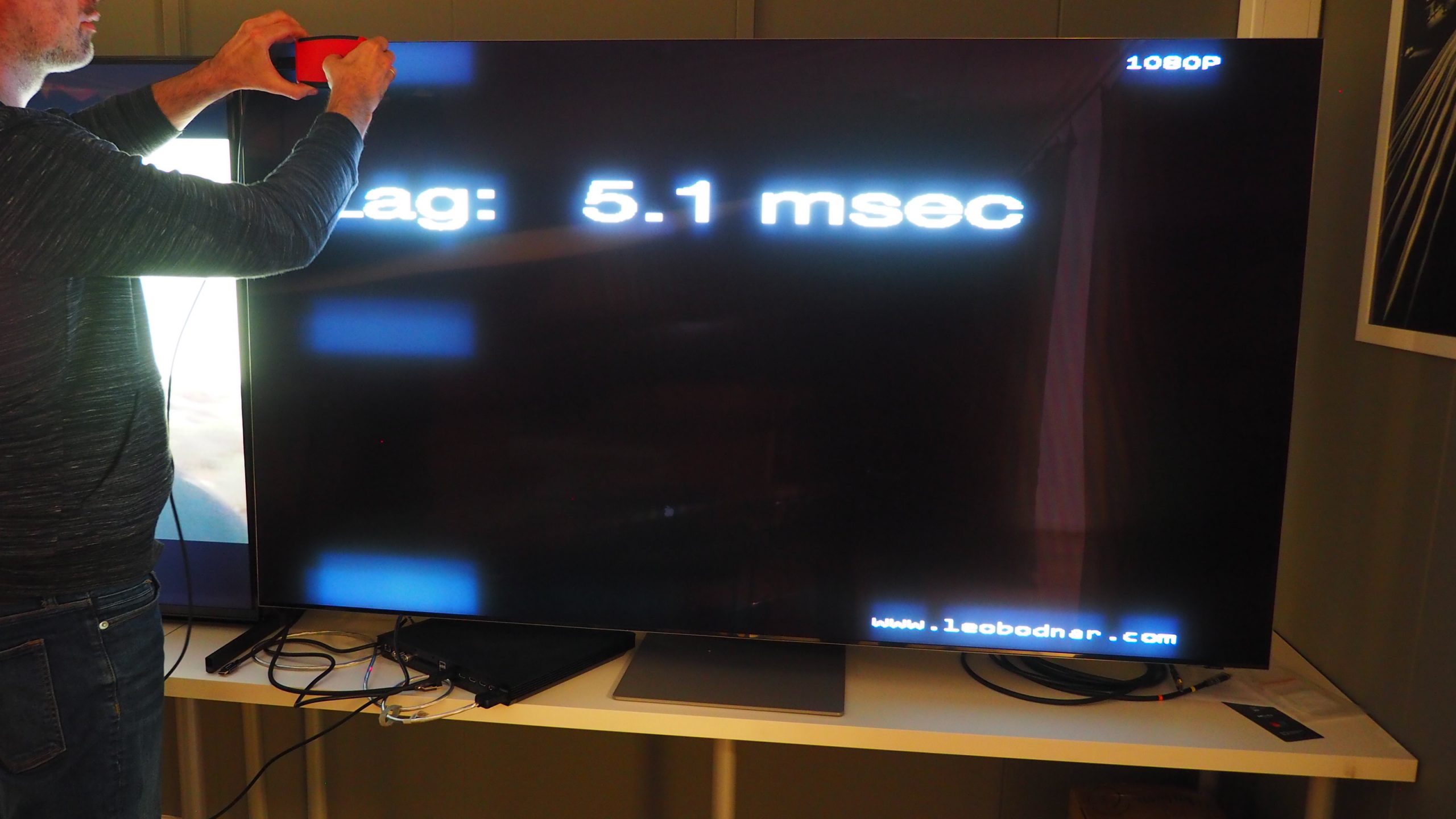 Samsung QN900A input lag scaled