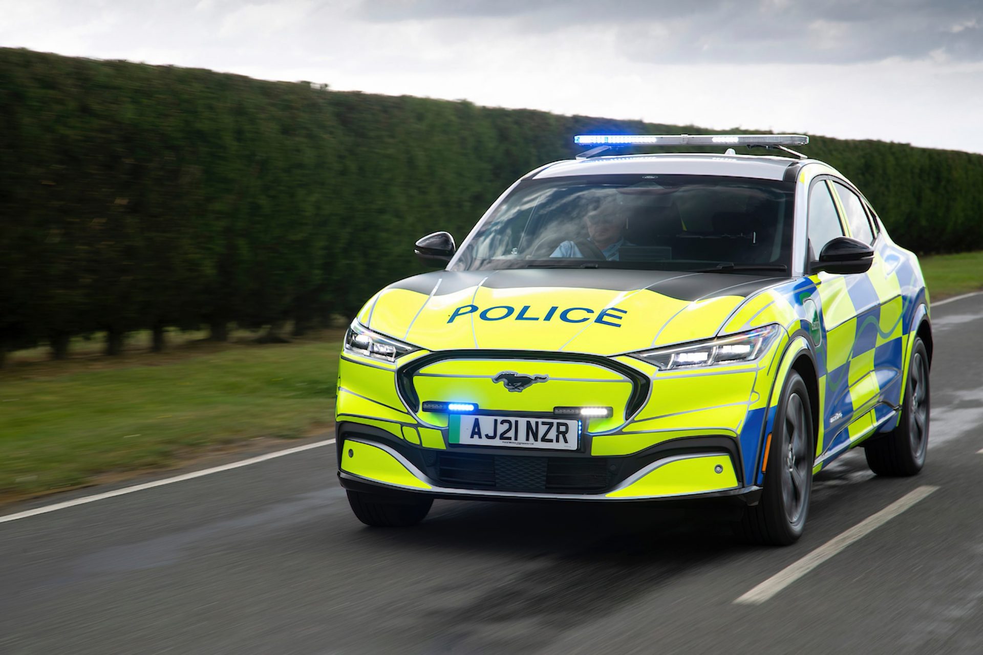 Mustang Mach-E kan blive Storbritanniens nye politibil