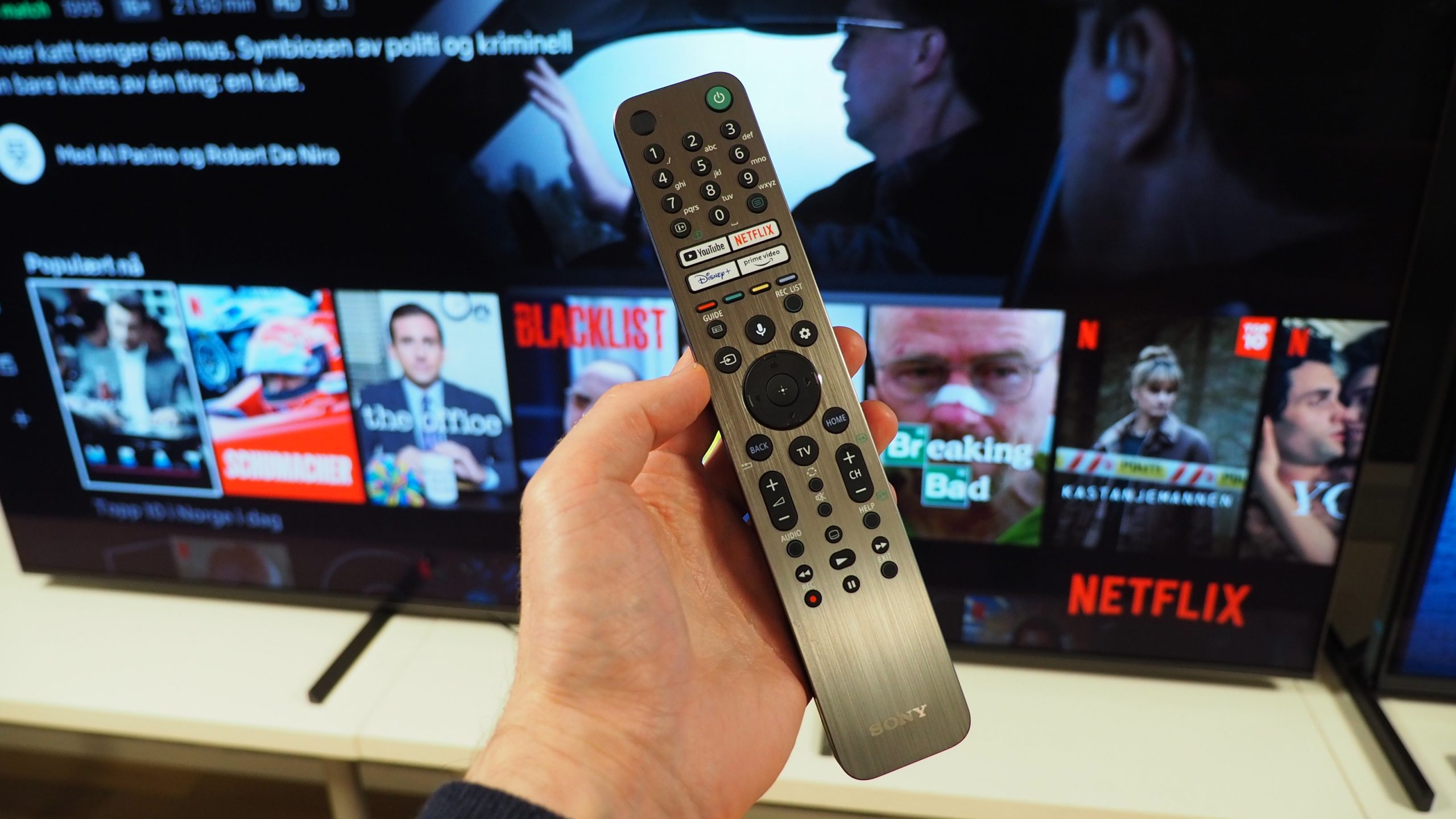 Sony Bravia X95J (XR-75X95J) 1 Sony X95J remote scaled
