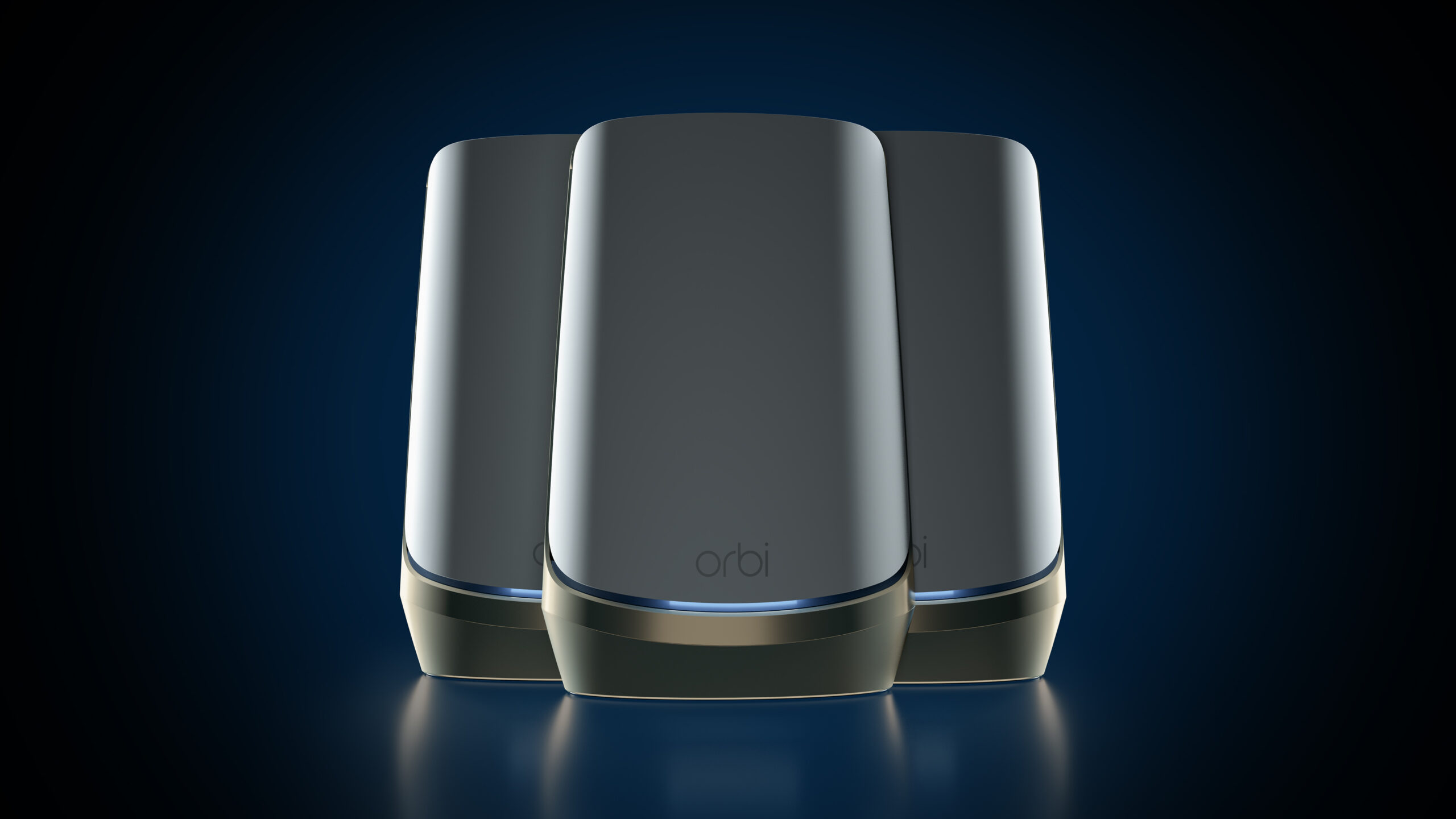 Lynhurtigt netværk på helt ny frekvens 1 Netgear Orbi RBKE963 white hero scaled 1