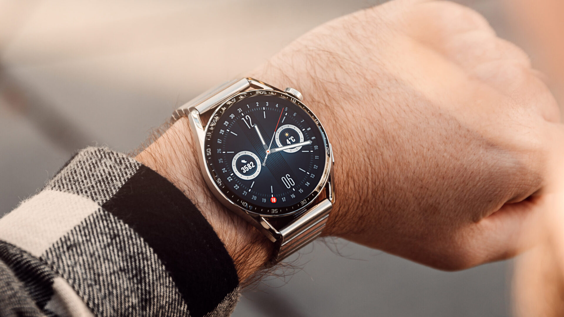 Huawei Watch GT 3 i to størrelser