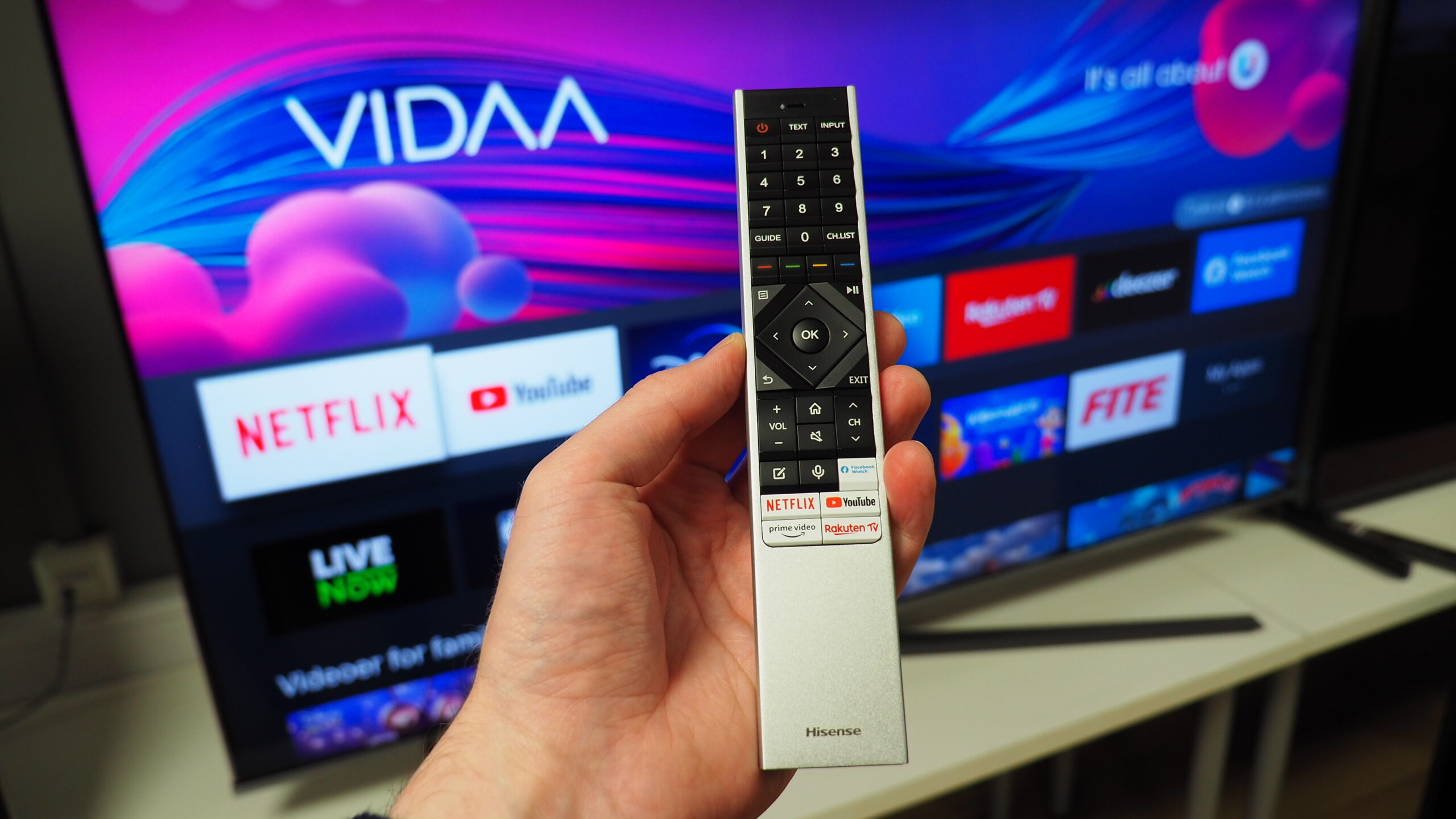 Hisense U8GQ remote Hisense U8GQ remote scaled