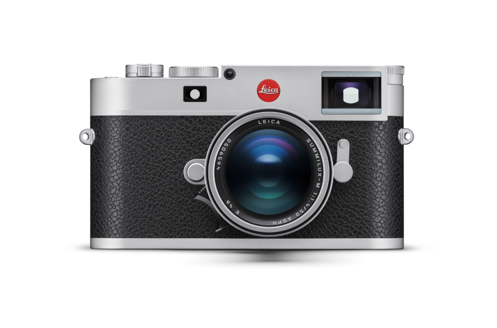Leica M11 silver front with lens Leica M11 silver front with lens