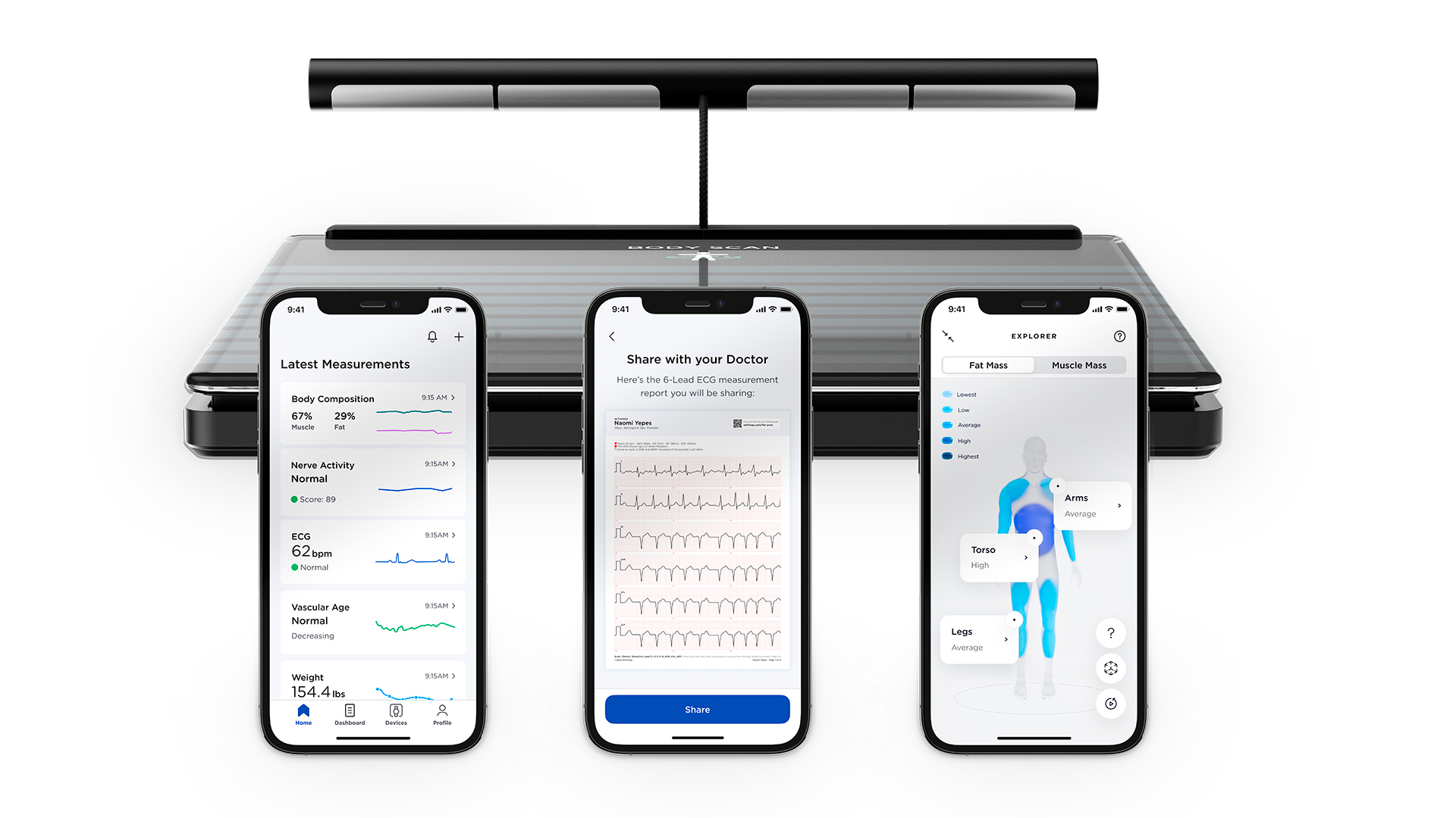 De vildeste dimser på CES 2022 4 WITHINGS BodyScan App