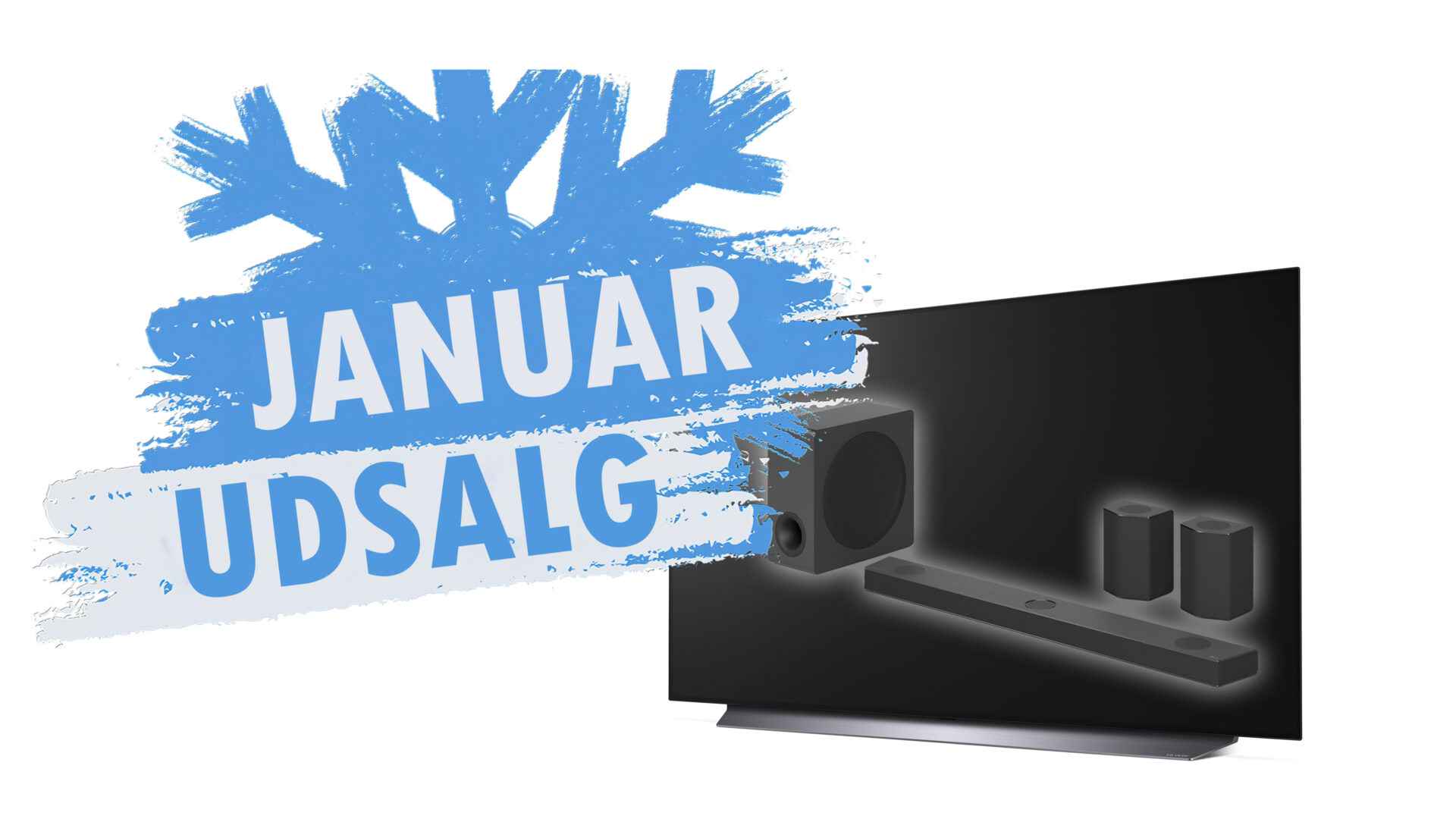 Januarudsalg af TV’er og soundbars