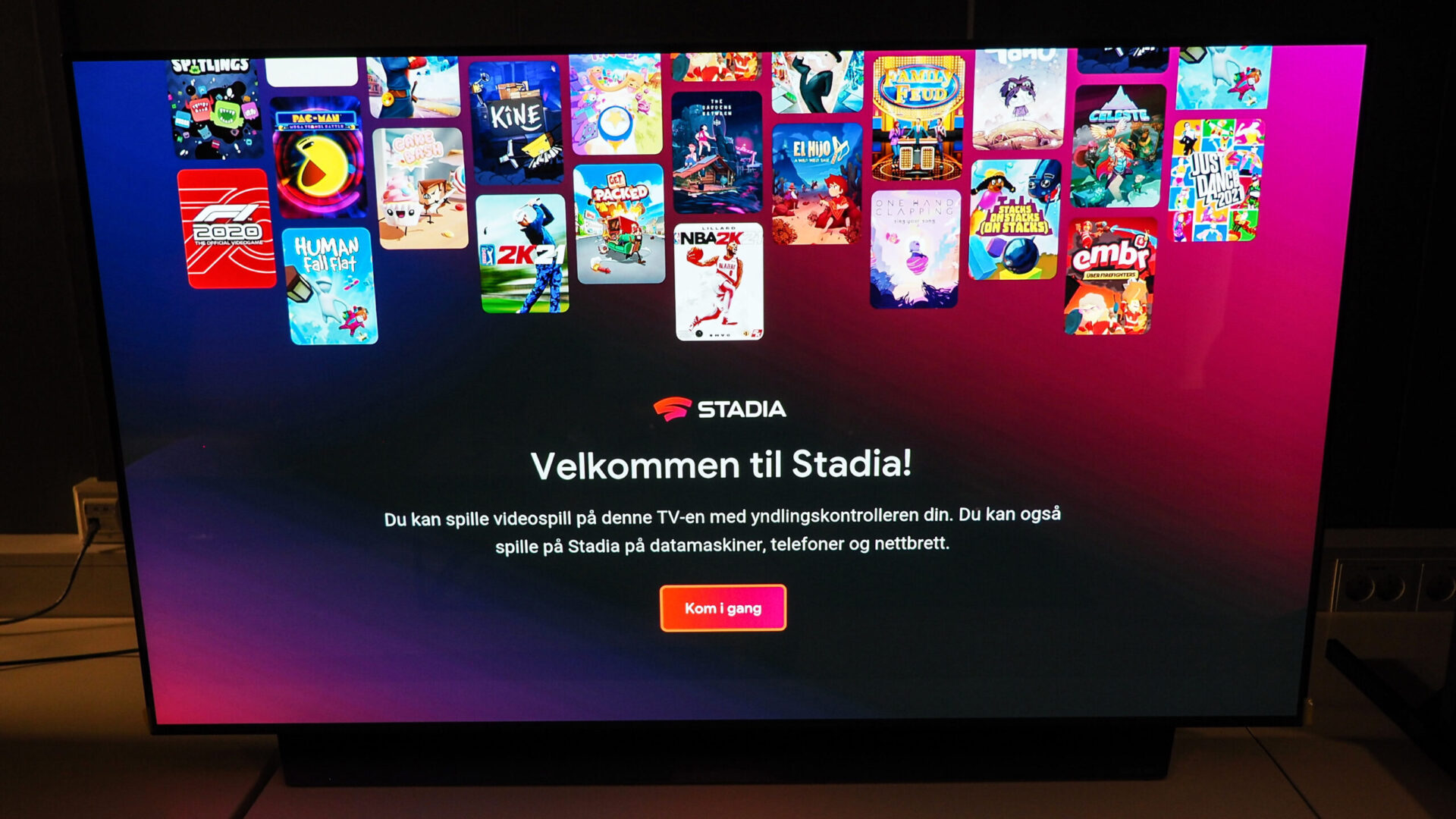 Google Stadia lukker og slukker