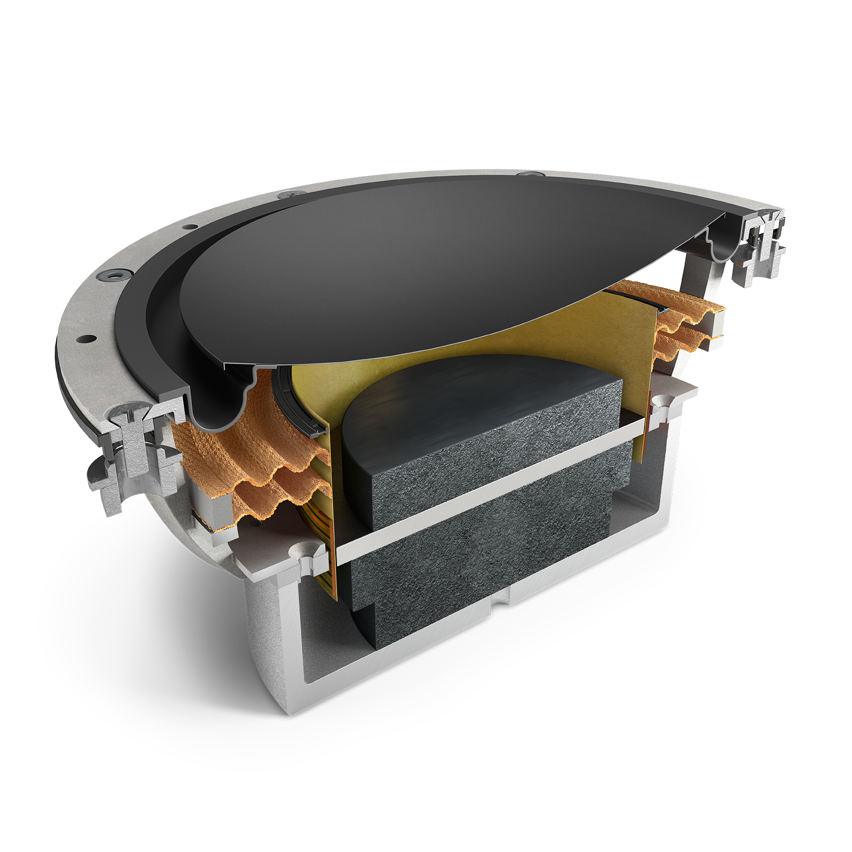 Blade One Meta bass driver cross section