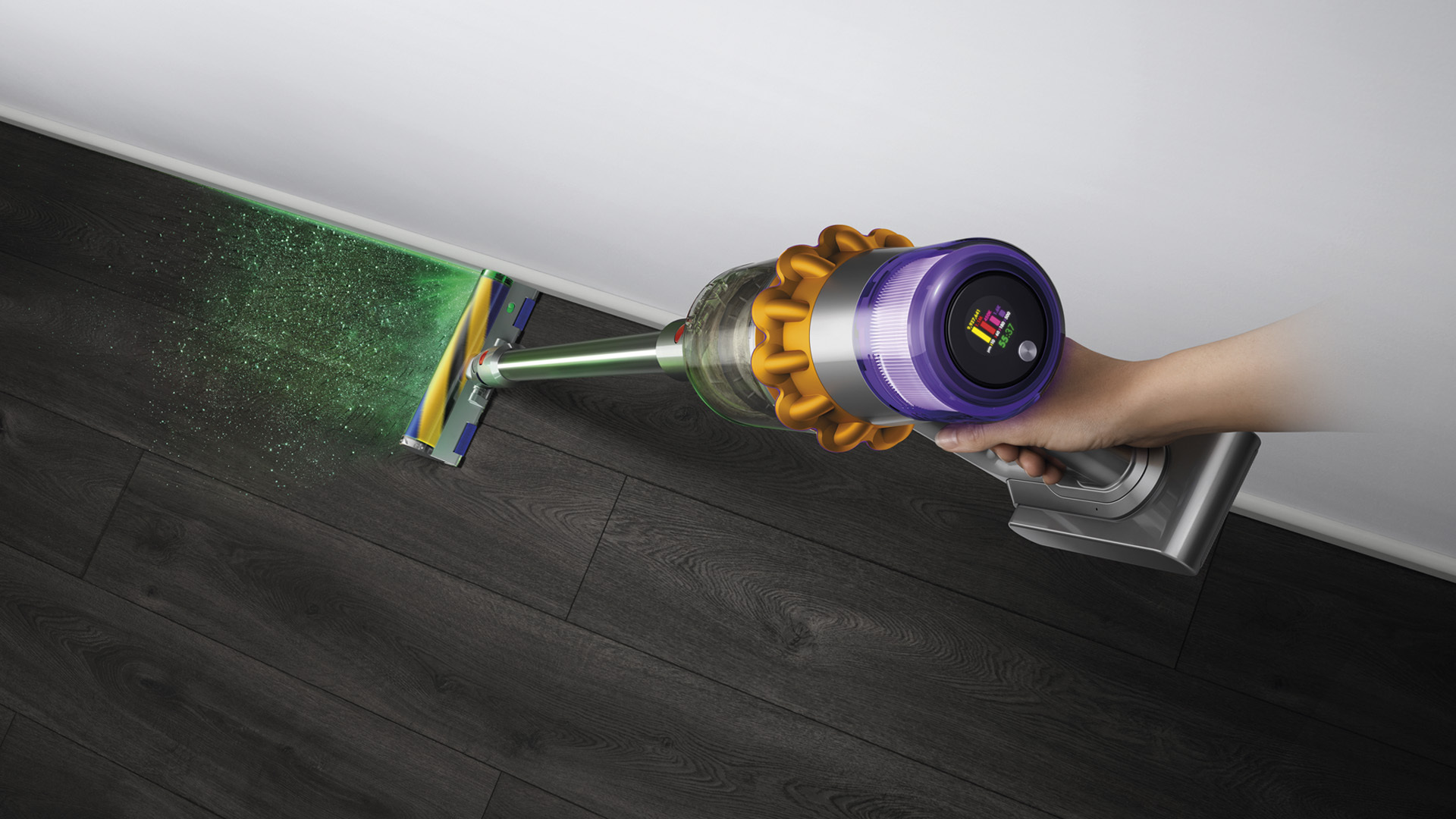 TEST: Dyson V15 detect Absolute – Fri støv med laser og LCD-skærm