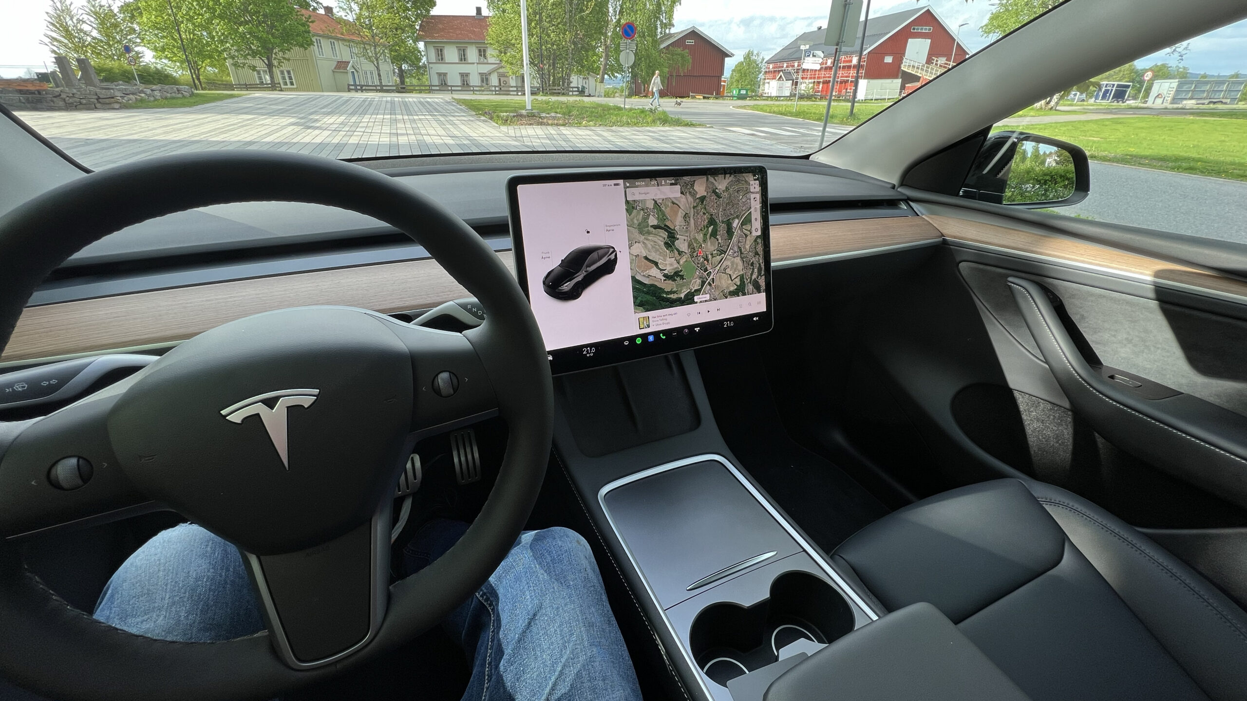 Tesla Model Y Performance cockpit