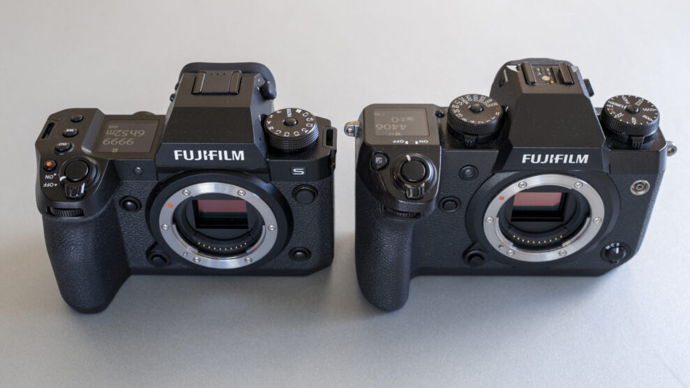 Fuji X H pair front