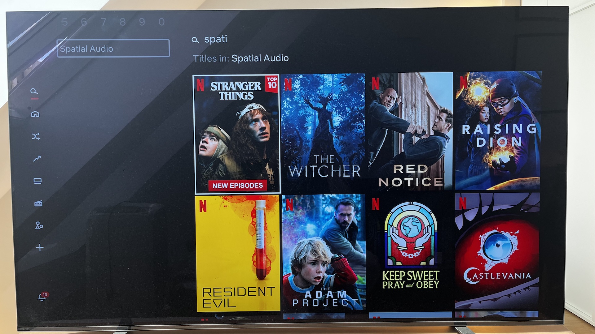 Netflix Spatial audio