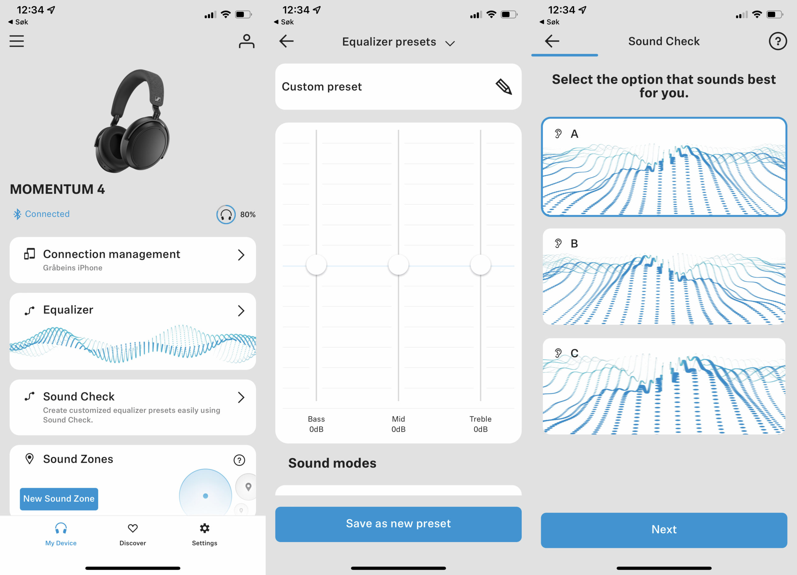 Sennheiser MOMENTUM 4 Wireless app