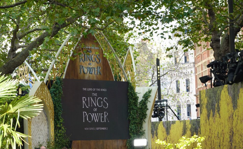 Ringenes Herre Maktens Ringer Verdenspremiere London 1 6