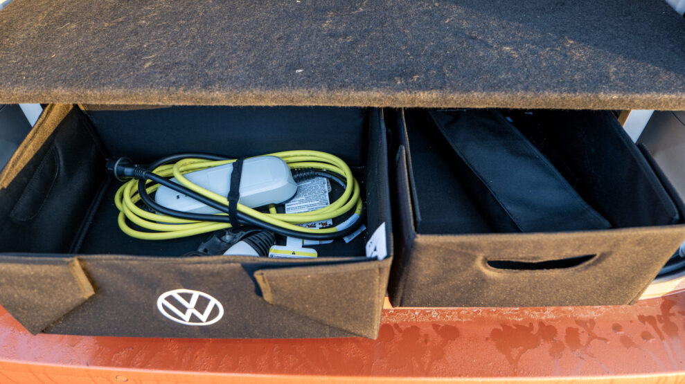 VW ID Buzz trunk drawers