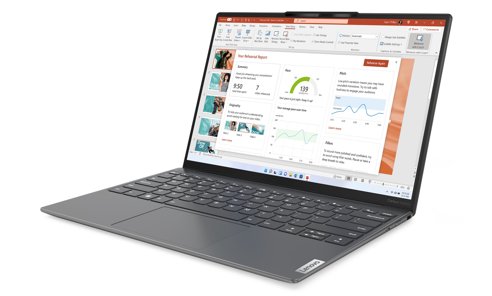 Lenovo Yoga Slim 7i Carbon (82U90066MX) 3 Lenovo Yoga Slim 7i Carbon
