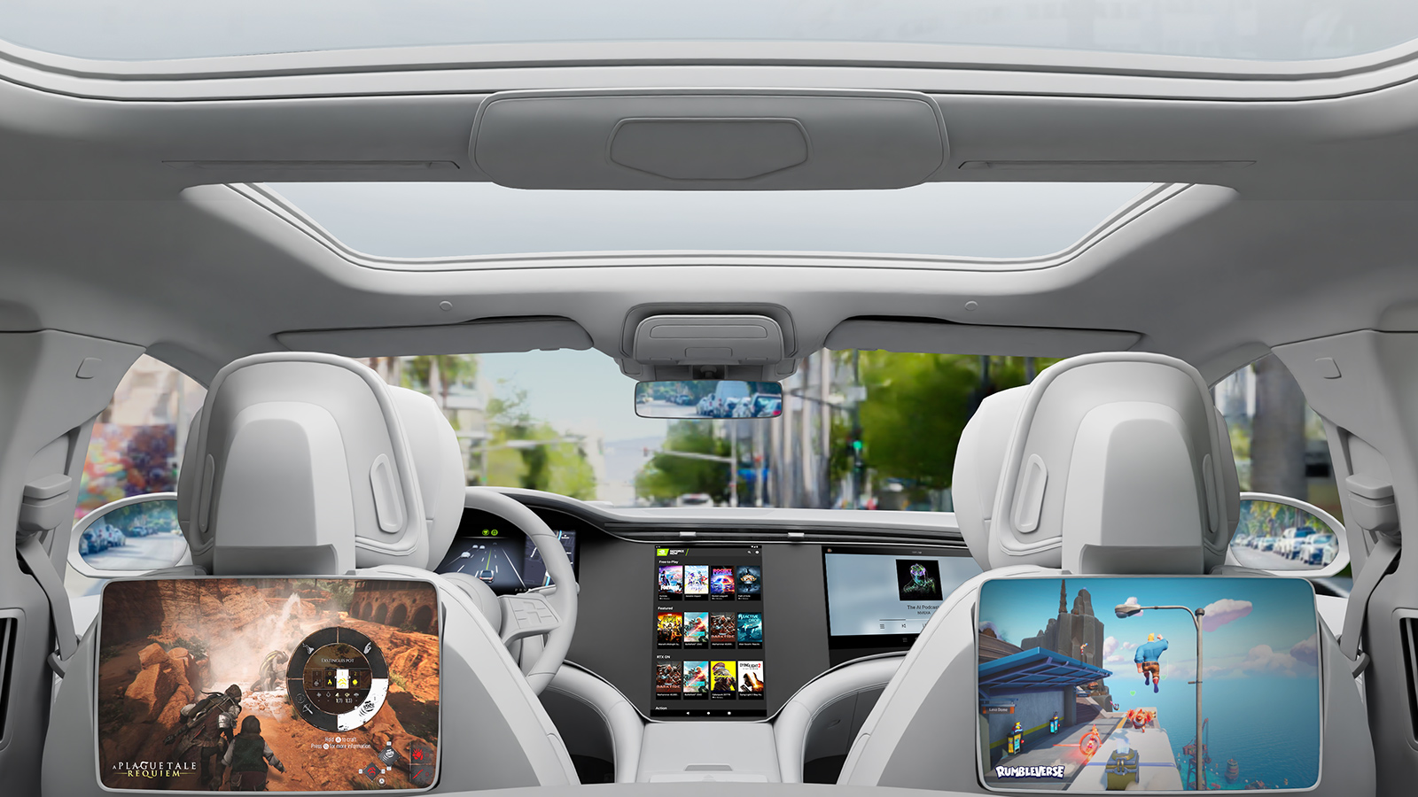 CES 2023: NVIDIA GeForce NOW i bilen